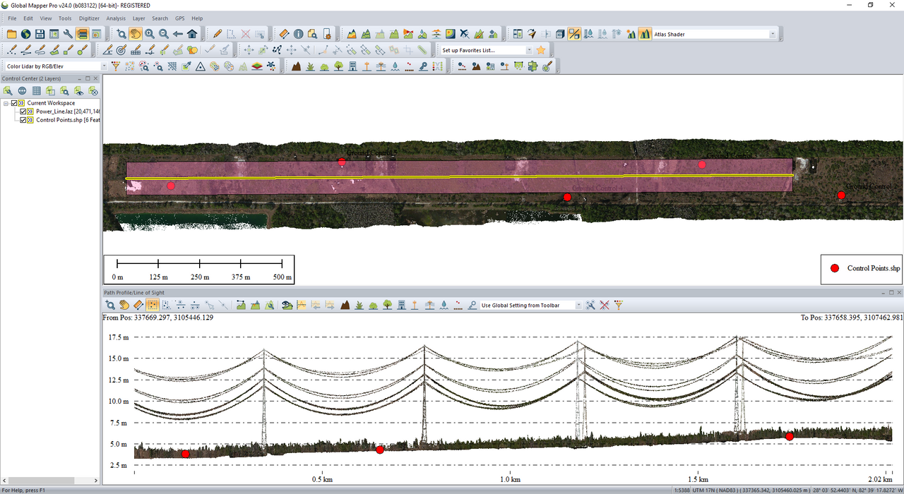 Global Mapper Pro Perpetual FLOATING License with 1 Year of Updates