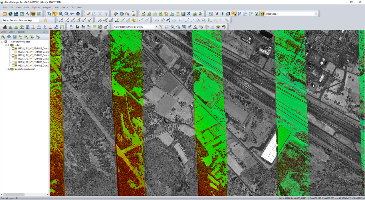 Global Mapper Pro Perpetual FLOATING License with 1 Year of Updates