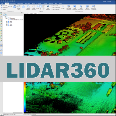 Lidar360 TERRAIN Module