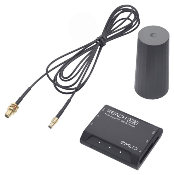 Emlid Reach M2 with GNSS Helical Antenna