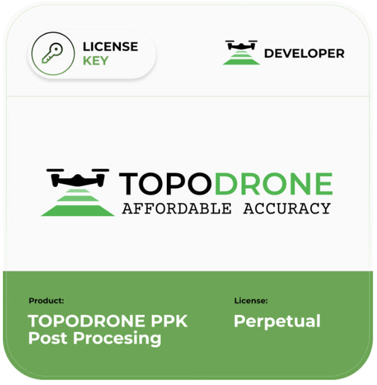 TopoDrone PPK/RTK Processing Software